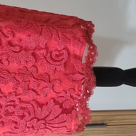 NWT Tadashi Shoji one shoulder lace cocktail wedding guest bodycon wiggle dress - Picture 4 of 4